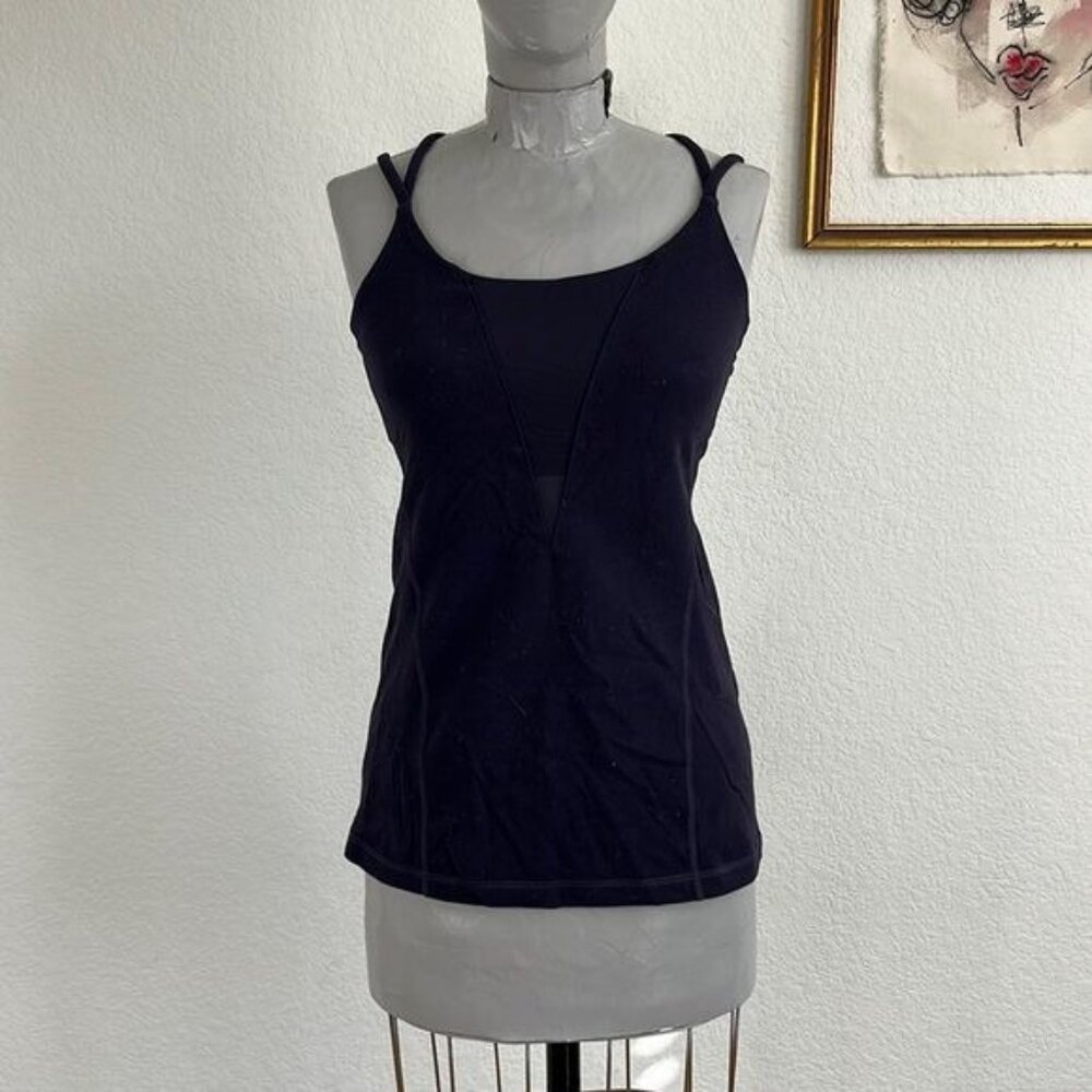 Lululemon Back Burner Tank Black Swan - Picture 2 of 8